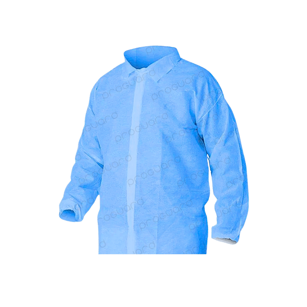 Disposable Lab Coat blue