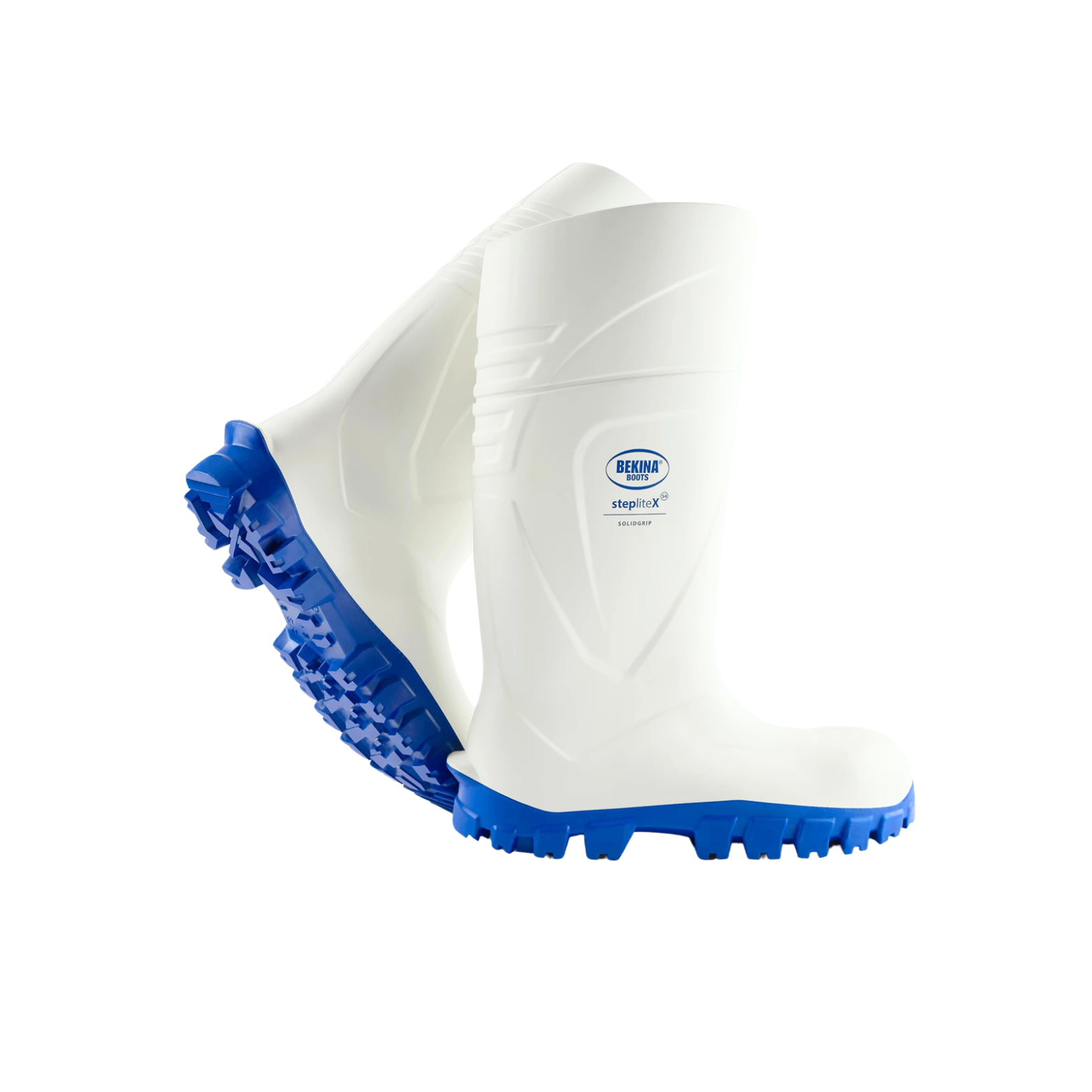 safety boots, Bekina StepliteX SolidGrip white safety boots