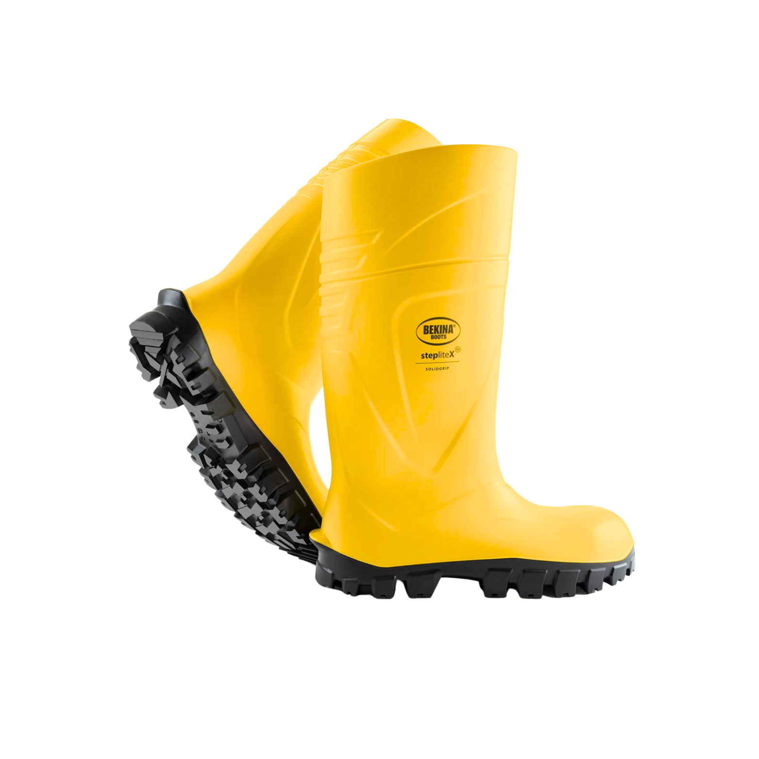 Bekina StepliteX SolidGrip yellow safety boots, safety boots