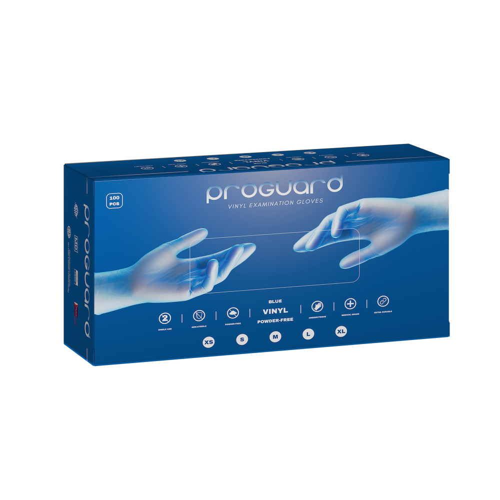 vinyl gloves powder free