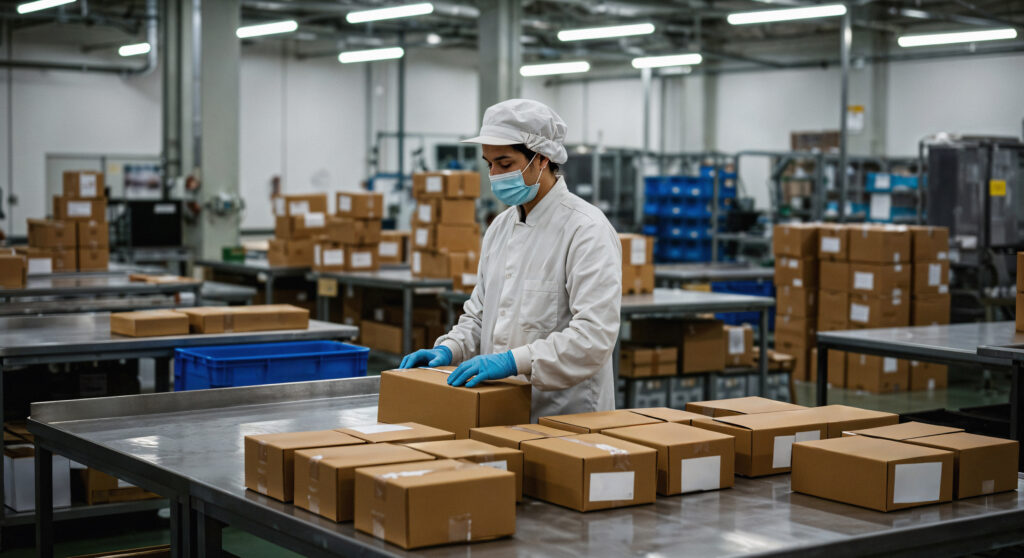 Filling And Packaging Areas