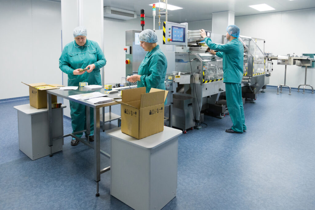 Controlled Packaging And Inspection Area